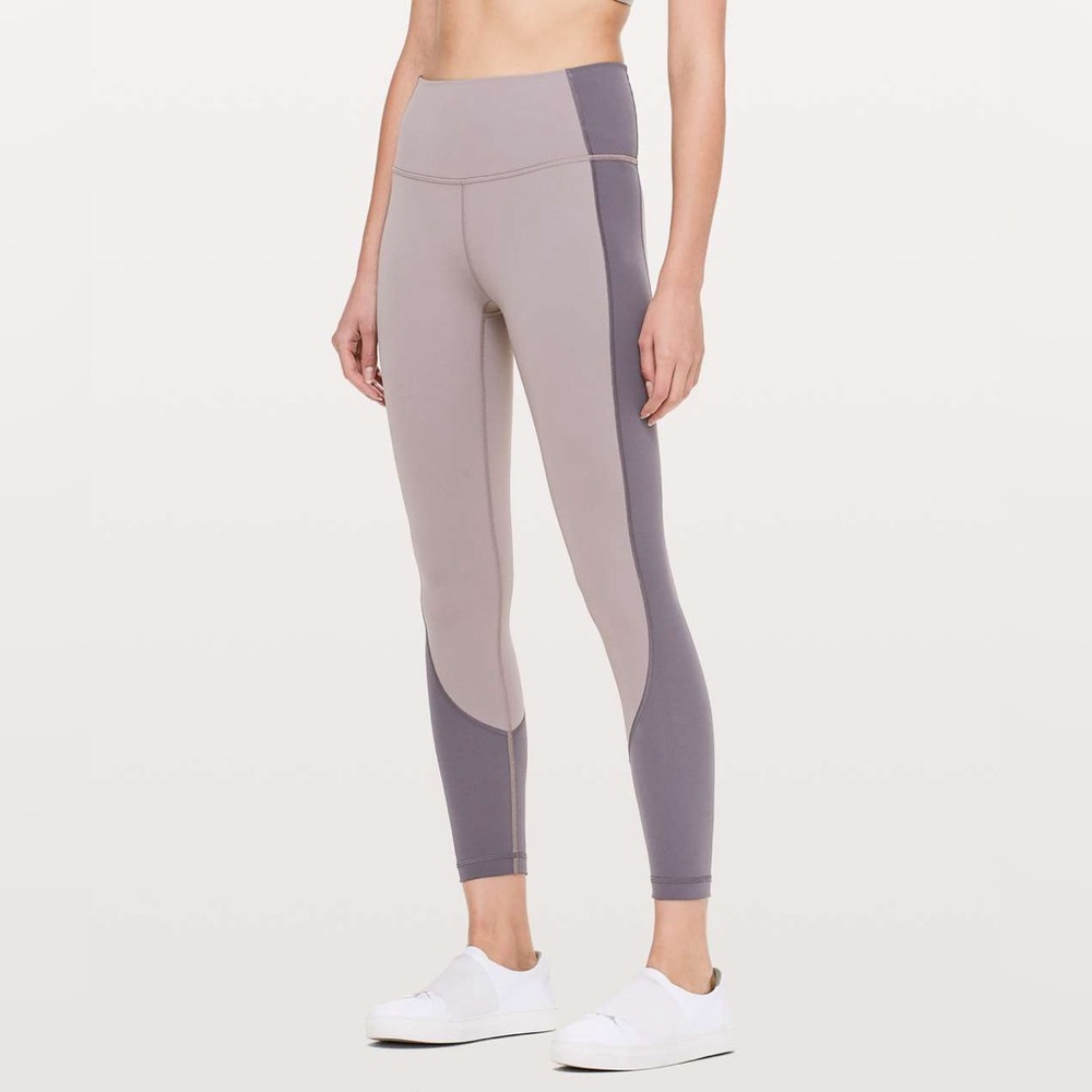 Lululemon Wunder Under Hi-Rise 7/8 Legging Curve 25" Moonphase/Lunar Rock size 4 - Picture 2 of 10